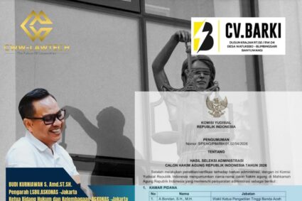 Menakar Integritas dari Pintu Administrasi: Catatan CWW atas Seleksi Calon Hakim Agung 2026