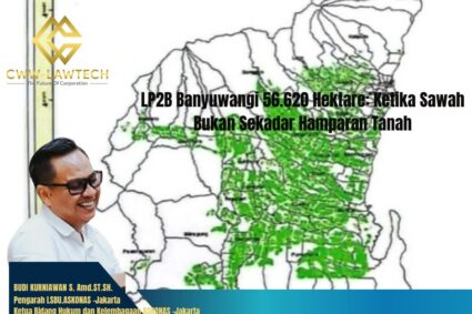LP2B Banyuwangi 56.620 Hektare: Ketika Sawah Bukan Sekadar Hamparan Tanah